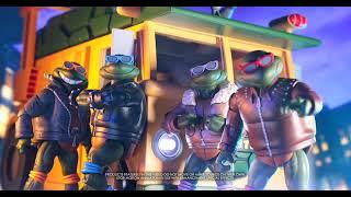 NECA TMNT Punk Turtles and Business Suit Casey