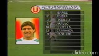 Sporting Cristal 2 Universitario 2 Clausura 1999
