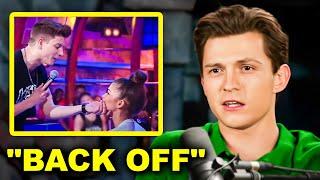 Back Off Tom Holland Reacts To Matt Rifes Attempt At Zendaya