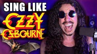 How To Sing Like Ozzy Osbourne & more