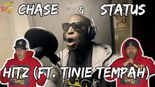 PREGAME BEFORE THE DC SHOW  Americans React to Chase & Status - Hitz ft. Tinie Tempah