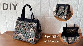 トートバッグの作り方　DIY bag　DIY包　saco de bricolage　Sac de bricolage　बैग　tas buatan sendiri　bolsa de bricolaje