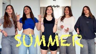 Summer shopping  Review and try on  Summer clothes  Tops shorts sweatshirt  WILLDBERRIES LIME