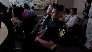 Winnipeg Police Pay Their Respects To Slain Spanish Jews