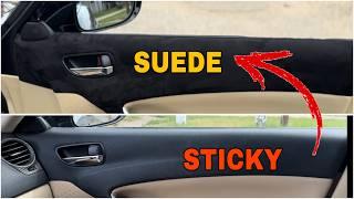 Lexus Wont Recall My Sticky Dash So I Installed Suede Myself