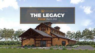 DC Structures Product Video  The Legacy Event Barn Kit