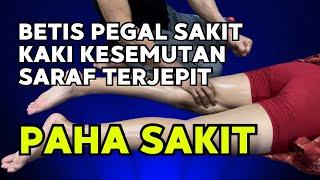 Tips Mengatasi Sakit Otot Paha dan Betis Kaki Pegal serta Saraf Terjepit