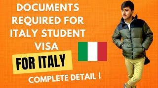 Documents required for Italy Student Visa  Complete Admission Guide  Masters  Italy