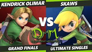 DAT MM 324 GRAND FINALS - Kendrick Olimar Young Link Vs. Skaws Toon Link Smash Ultimate - SSBU