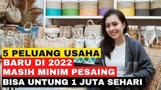 5 Peluang Usaha Baru di Tahun 2022 Minim Pesaing Yang Menjanjikan