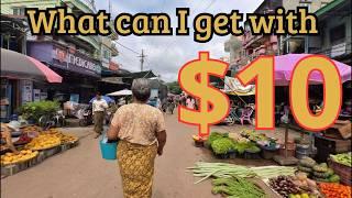 Myanmars Unique Street Markets 2024  Wet Market