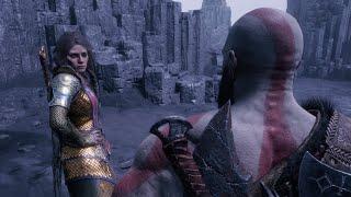 You Cant Convince Me That Kratos And Freya Arent Flirting