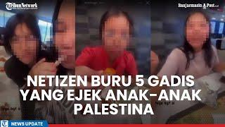 Miris Sejumlah Remaja Ejek Anak-anak Palestina Sambil Makan di Restoran Cepat Saji