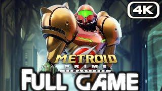 METROID PRIME REMASTERED Gameplay Walkthrough FULL GAME 4K 60FPS No Commentary