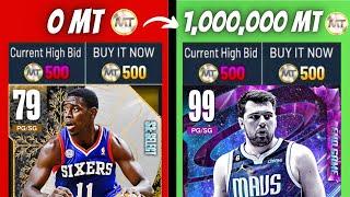 Sniping from 0 to 1 Million MT Episode 1  NBA 2K23 MyTeam