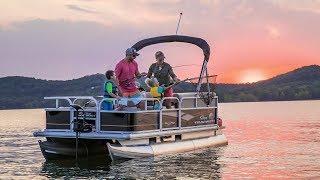 SUN TRACKER Boats BASS BUGGY 16 DLX Fishing Pontoon