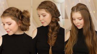 3 Easy Back to School Hairstyles  DIY