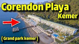 Corendon Playa Kemer HOTEL   Grand park kemer  Inside Corendon Playa Kemer Hotel Exclusive Tour