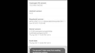 Displaying CPU usages in android.