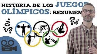 Historia de los juegos olimpicos resumen.