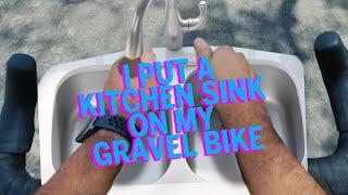 I Put a Kitchen Sink on my Gravel Bike Red shift sports kitchen sink bar first impression