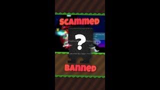 This Growtopia Player Got Scammed 100 BGLS Then Got Perma Banned #shorts