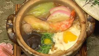 How to Make Nabeyaki Udon Noodles Udon Hot Pot Recipe with Shrimp Tempura  Cooking with Dog