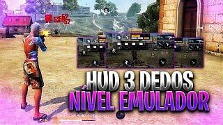 OS BRABOS  TOP 5 MELHORES HUD 3 DEDOS FREE FIRE HUD COMPLETO