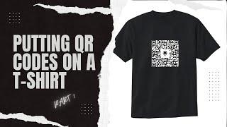 How I get customers QR Codes on a shirt order Part 1 #qrcode.