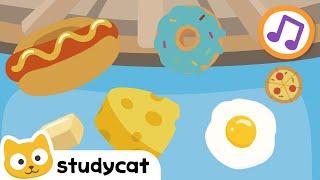 Con Ganas de Comer  The Mood For Food  Canciones para Niños  Aprender Inglés  Studycat