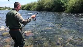 Trout fishing Bulgaria Vacha river