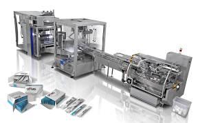 Omag complete packaging line for stick-pack