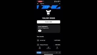 How to connect TON wallet on dogs airdrop telegram bot