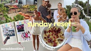 vlog reset my life with me scrapbooking apartment clean meals I’m loving