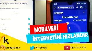 ANDROİD Telefon da mobil veri internetini hızlandır - Yeni taktik 2023 