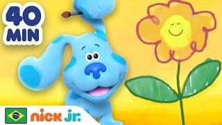 Pistas de Blue e Você  40 minutos de artesanato com Josh e Blue  Nick Jr. em Português