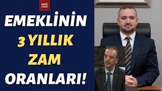 Emeklinin 2024 Sonu ve Önümüzdeki 3 Yıl Alacağı Zam Oranı Emin Yılmaz Kalem Kalem Anlattı