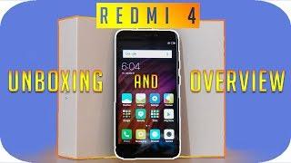 Xiaomi Redmi 4 Unboxing and Overview Indian Varient 3GB+32GB