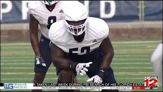 Mocs Giant McClendon Curtis Just as Big Off the Field