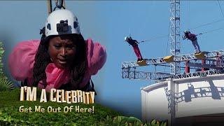 Jill Scott Charlene White & Babatúndé Aléshé face the plank Im A Celebrity... Get Me Out Of Here