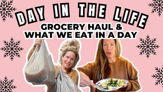 WHAT WE EAT IN A DAY GROCERY HAUL AND BUDGET BREAKDOWN