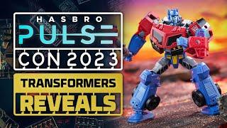 Transformers Panel  Hasbro Pulse Con 2023  Hasbro Pulse