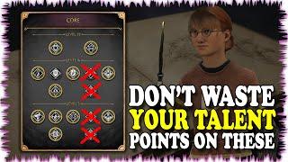 The 12 TALENTS You SHOULDNT Pick & DONT Need  Talent Guide Hogwarts Legacy