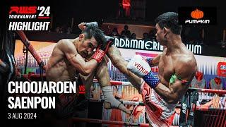 Highlight l Choojaroen Dabransarakham vs Saenpon Sor. Sommai I RWS