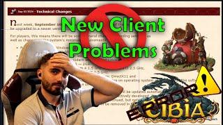 New Client - how to solve problem what to set to get more FPS - Tibia 2024