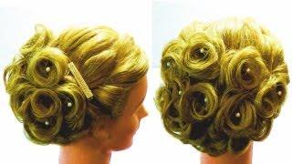 Свадебная прическа на средние волосы 2018️ Wedding hairstyle  for medium hair