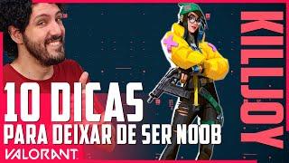 10 DICAS DE KILLJOY PARA DEIXAR DE SER NOOB  DICAS VALORANT