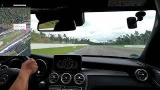 Mercedes AMG C63 - Hockenheimring - schnelle Runde - fast lap at Hockenheim - P-Gear P610