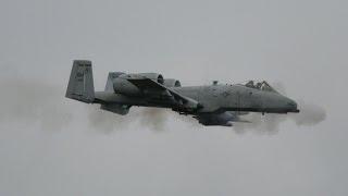 Shooting exercise A-10 Thunderbolt II at Nordhorn Range