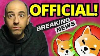 SHIBA INU HOLDERS CONGRATULATIONS ITS FINALLY HERE CRYPTO NEWS TODAY WHAT DID THE FED SAY?